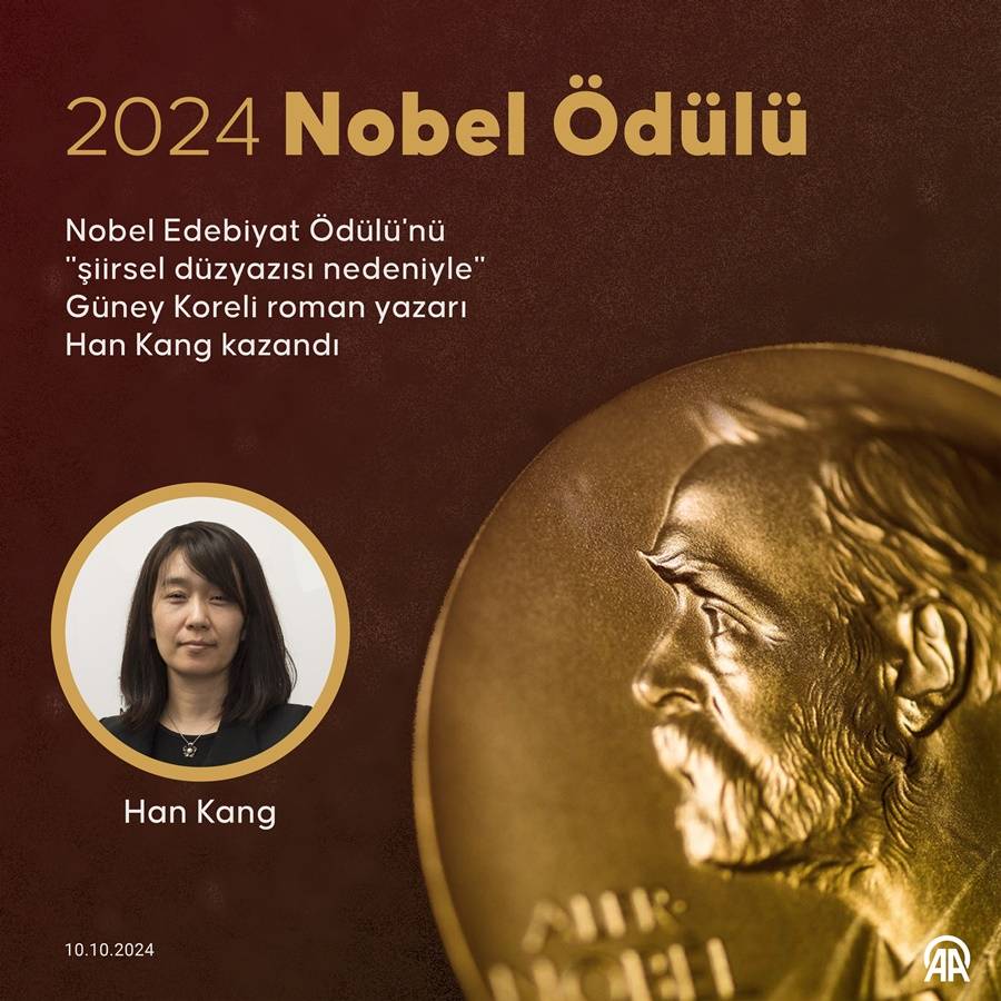 2024 Nobel Edebiyat Ödülü'nü Güney Koreli roman yazarı Han Kang kazandı 1